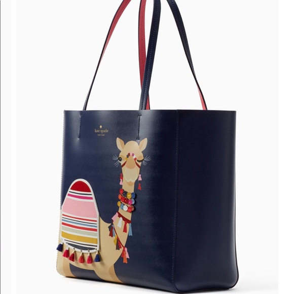 kate spade spice things up camel lovvie tote bag - Picture 4 of 4